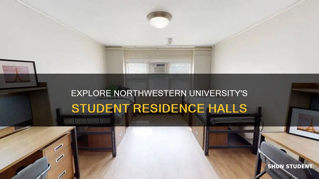 how many student residence halls are there at northwestern university