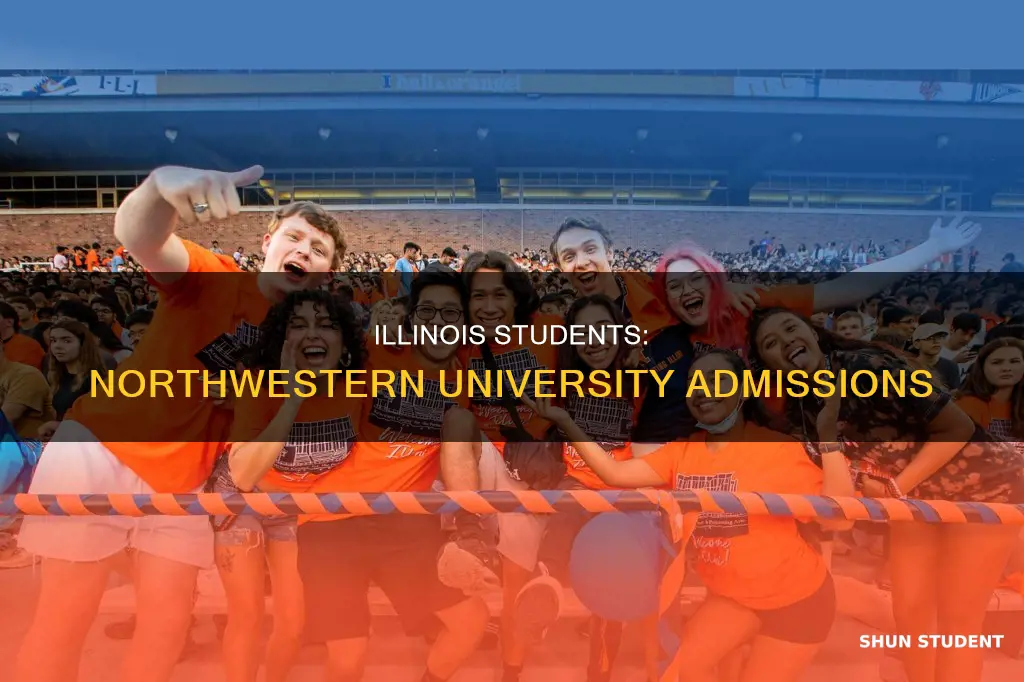 how many students accepted to northwestern university from illinois