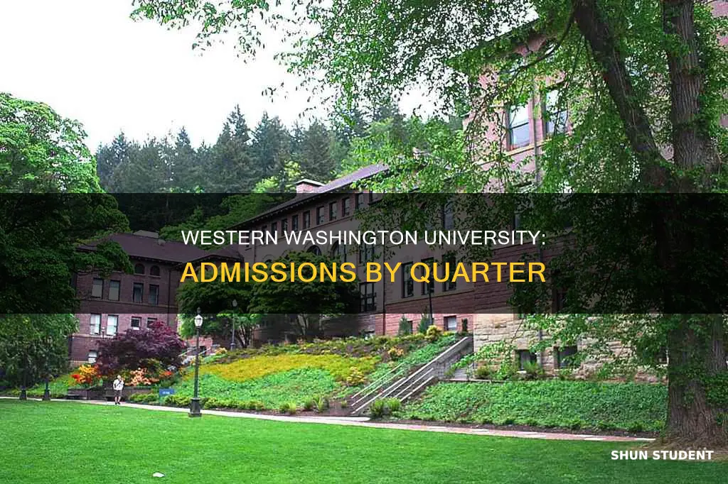 how many students admitted each quarter western washington university