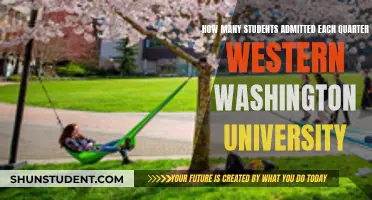 Admissions at Western Washington University: A Quarterly Overview