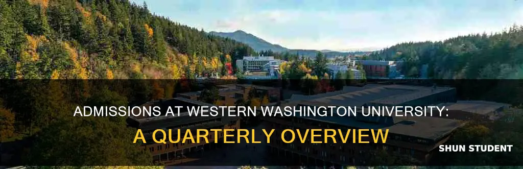 how many students admitted each quarter western washington university