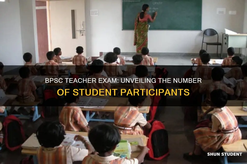 how many students appeared in bpsc teacher exam