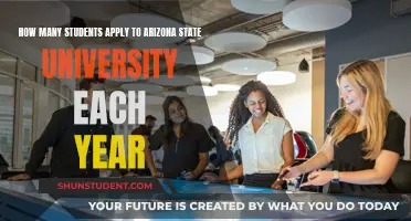 Arizona State University: Competitive Applications Each Year