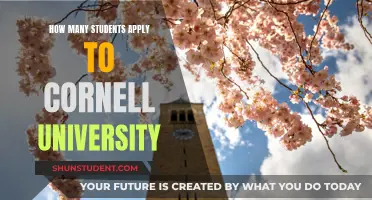 Cornell University's Competitive Application Numbers Revealed