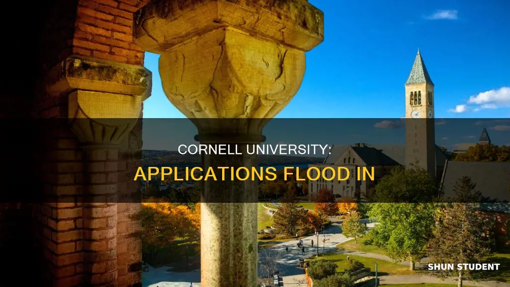 how many students apply to cornell university