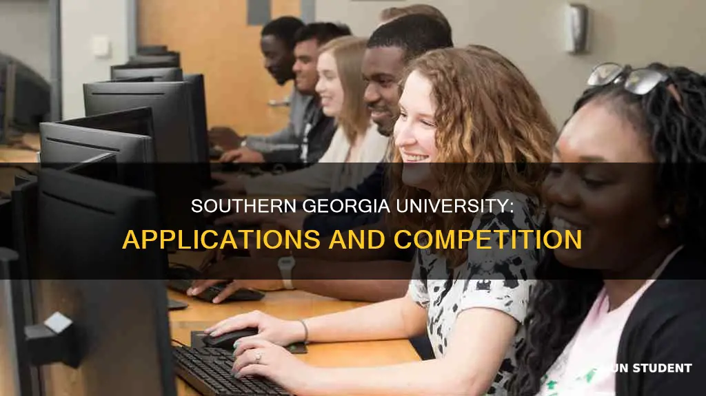 how many students apply to georgia southern university