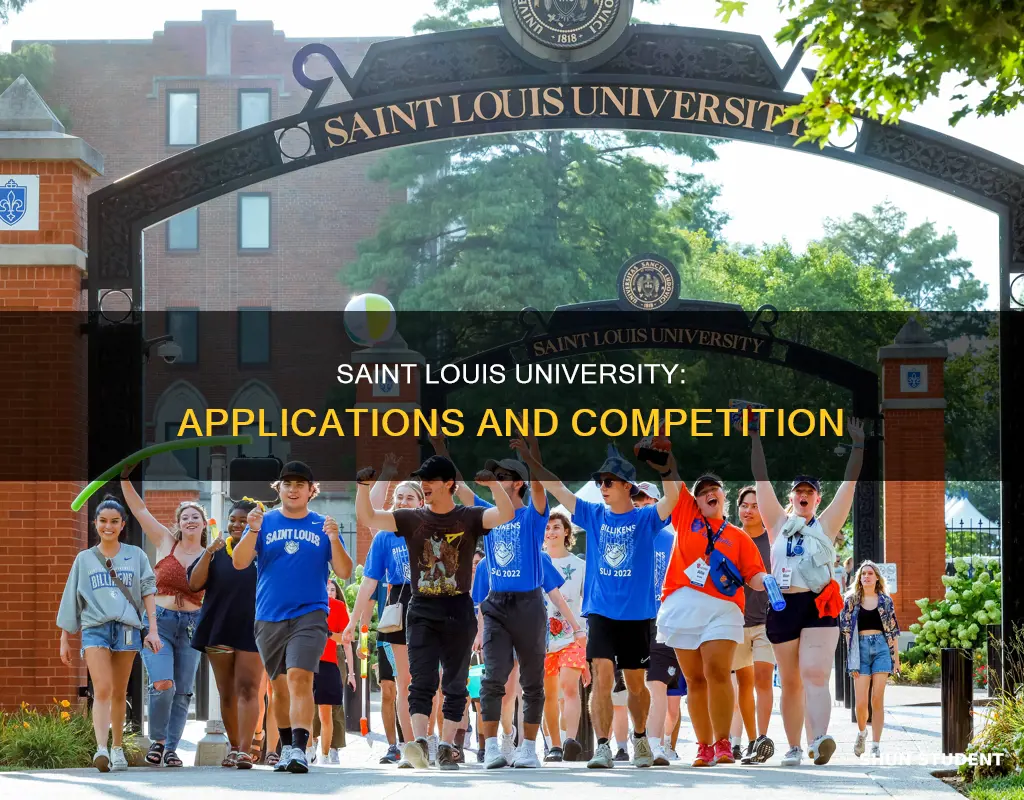how many students apply to saint louis university