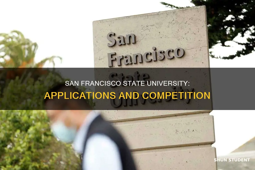 how many students apply to san francisco state university