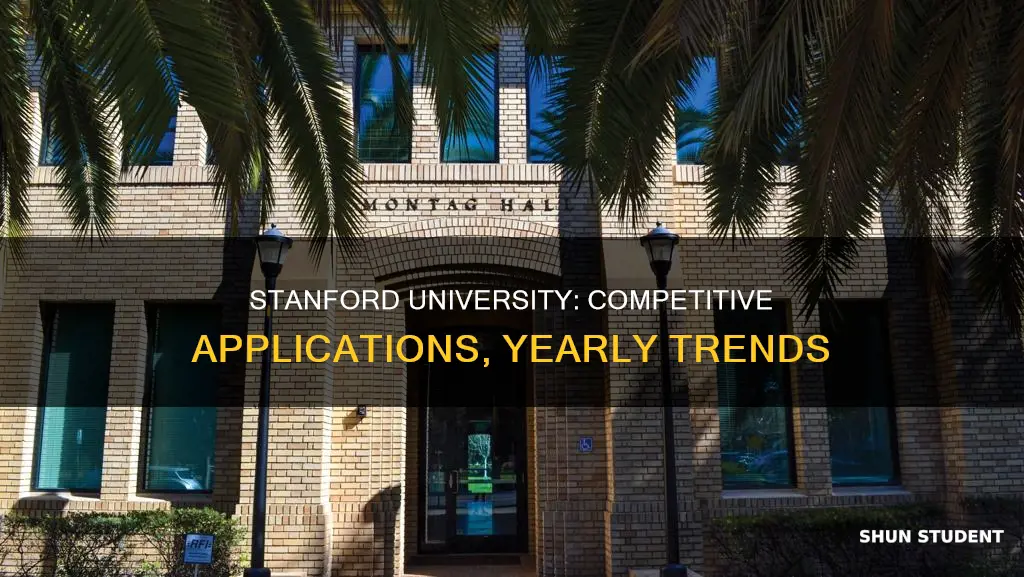 how many students apply to stanford university a year