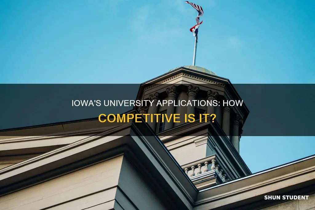 how many students apply to university of iowa