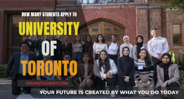 Toronto University's Student Application Numbers Revealed