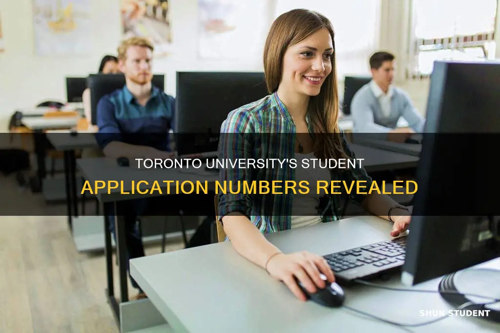 how many students apply to university of toronto