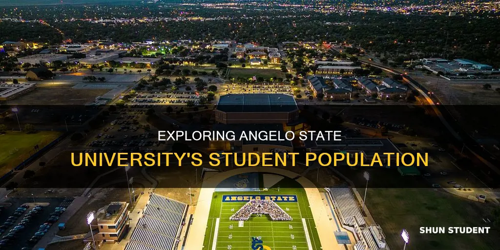 how many students are at angelo state university