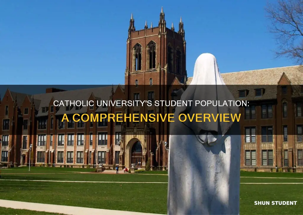 how many students are at catholic university