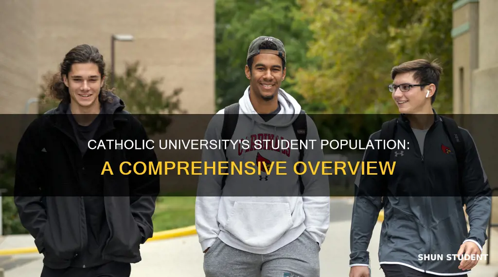 how many students are at catholic university