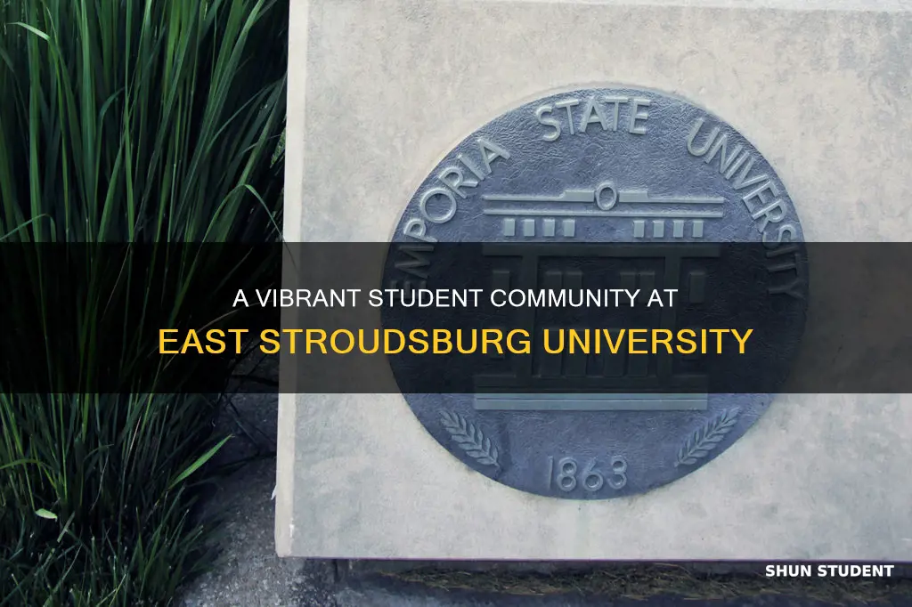 how many students are at east stroudsburg university