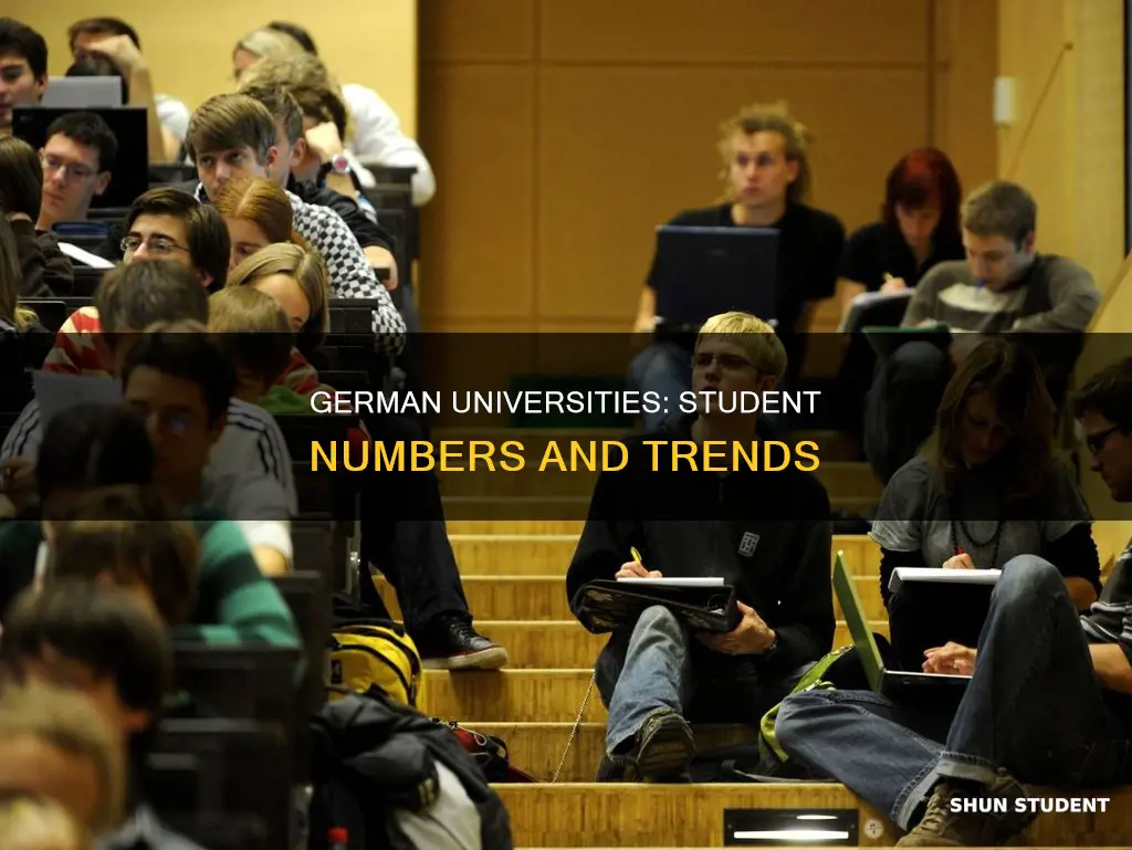 how many students are at german universities