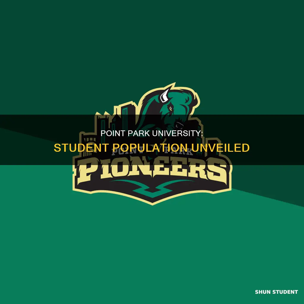 how many students are at point park university