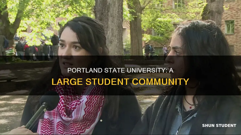 how many students are at portland state university