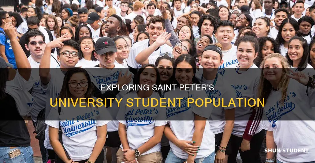 how many students are at saint peter