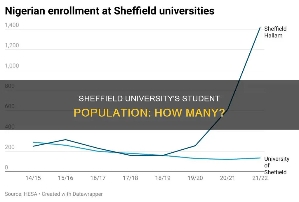 how many students are at sheffield university