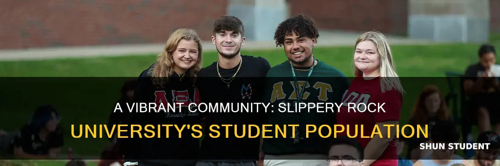 how many students are at slippery rock university