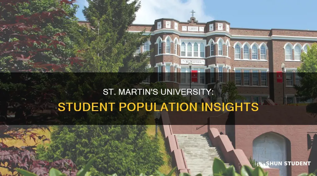 how many students are at st martins university