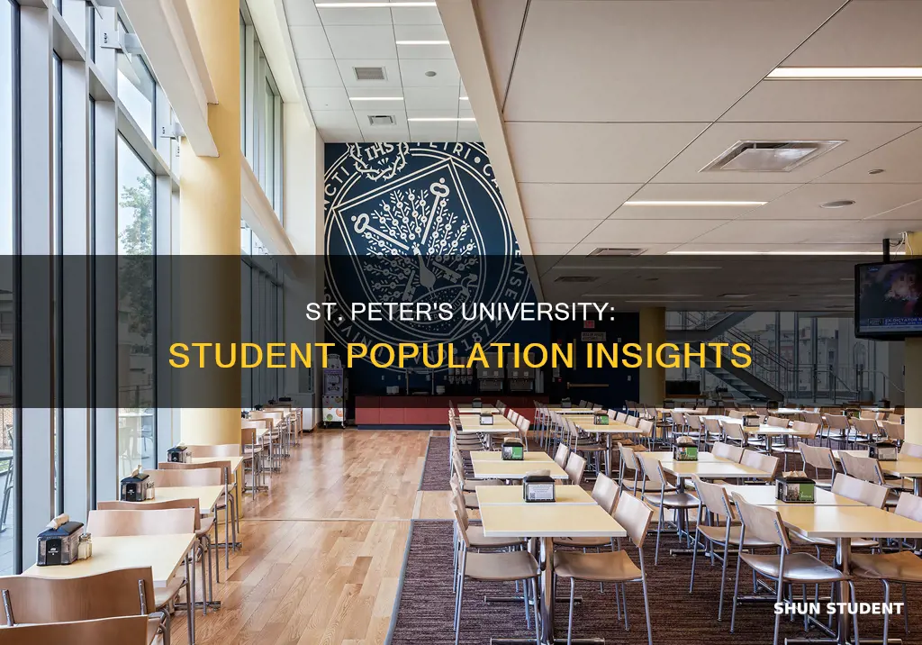 how many students are at st peters university