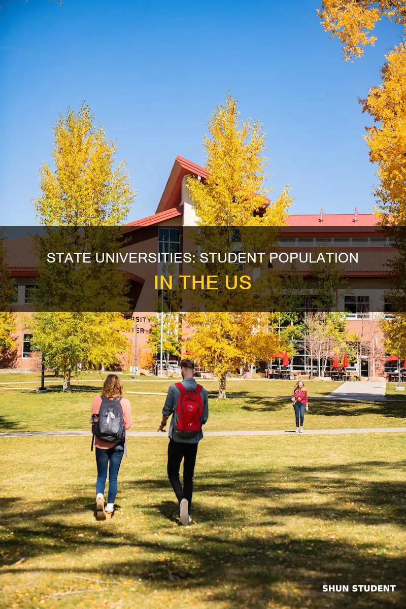 how many students are at state universities in the us