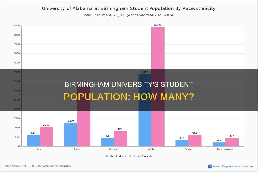 how many students are at the university of birmingham