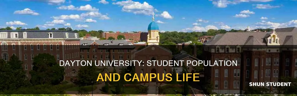 how many students are at the university of dayton