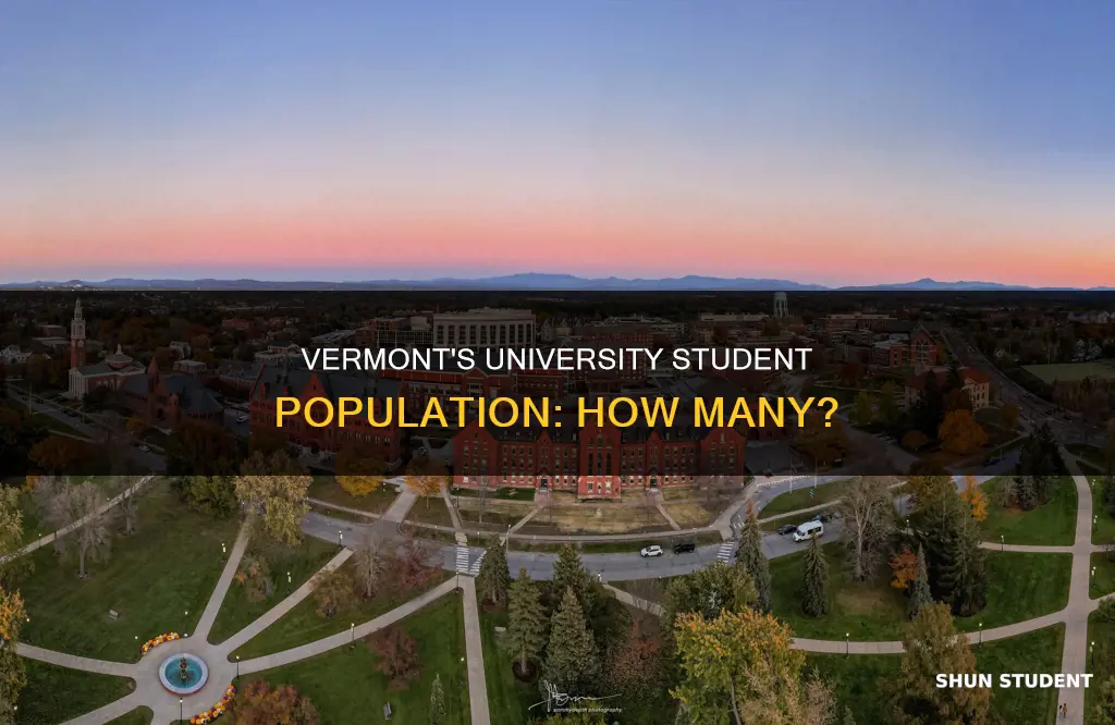 how many students are at thw university of vermont