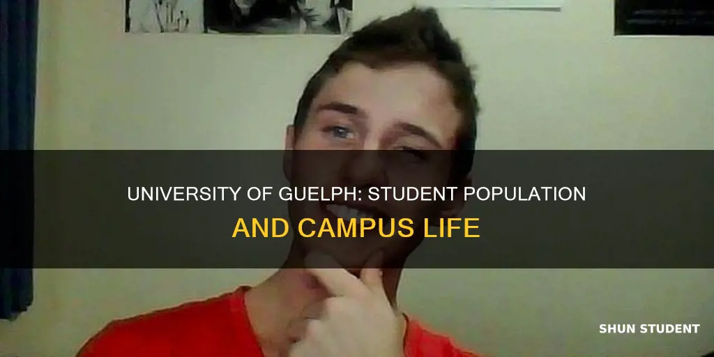 how many students are at university of guelph