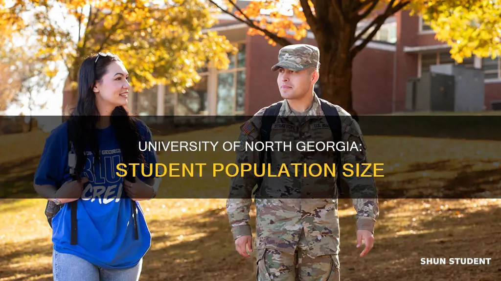 how many students are at university of north georgia
