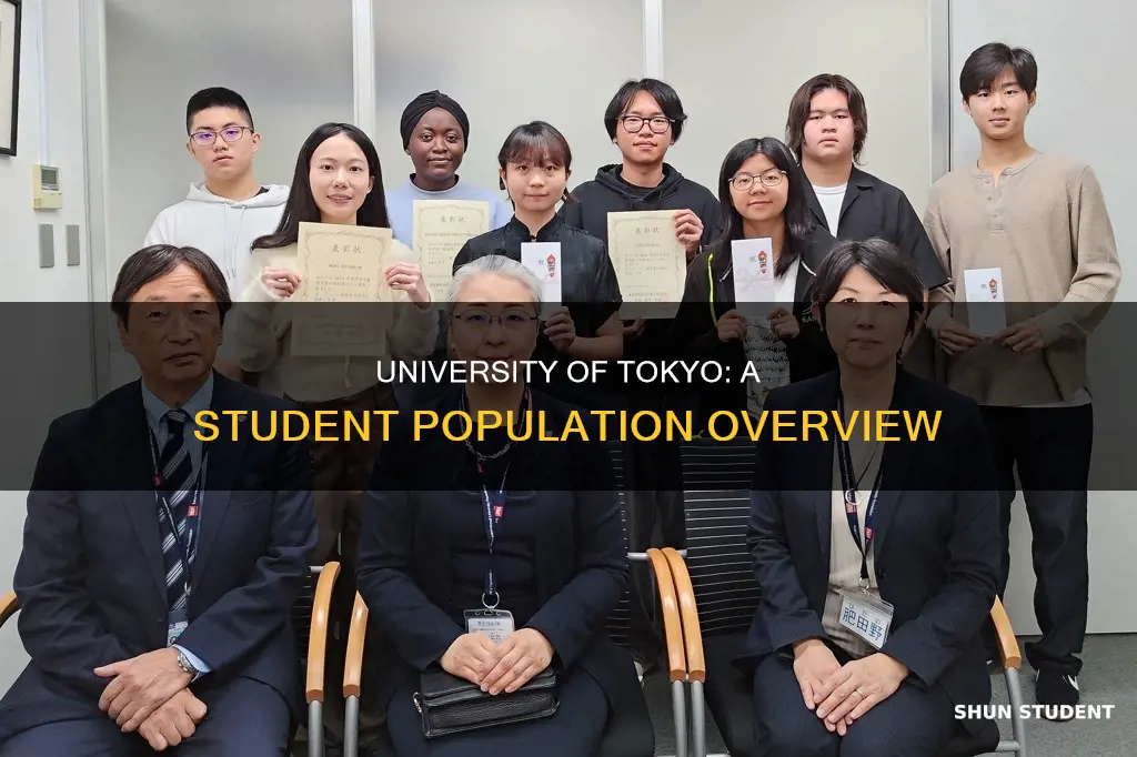 how many students are at university of tokyo