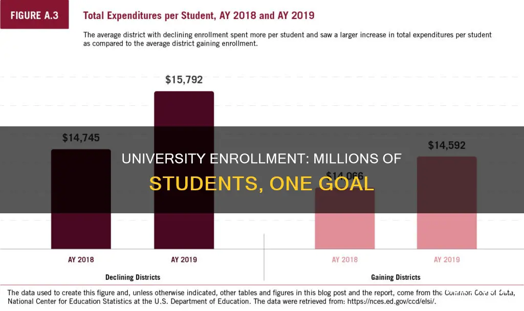 how many students are at university