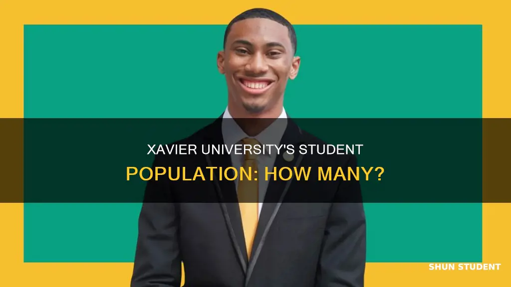 how many students are at xavier university