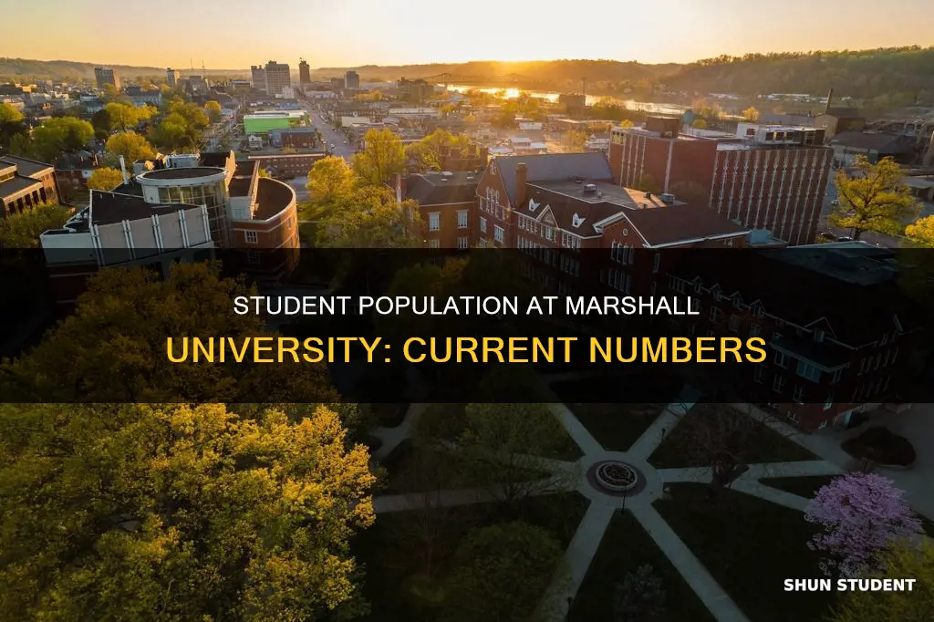 how many students are currently enrolled at marshall university