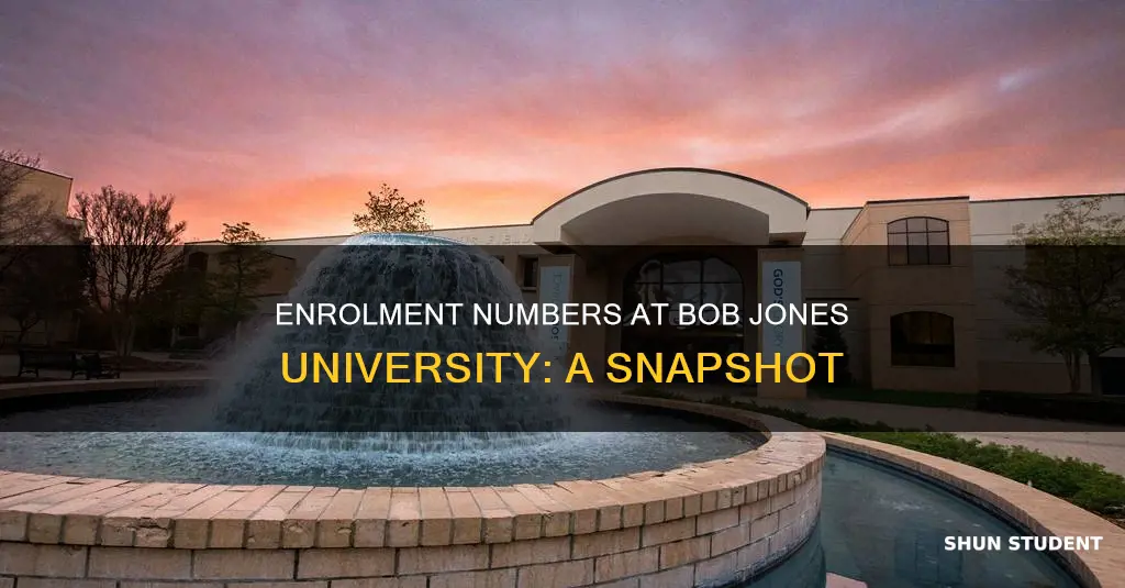 how many students are enrolled at bob jones university