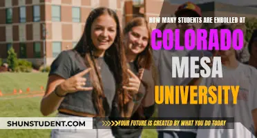 Enrolment Figures for Colorado Mesa University