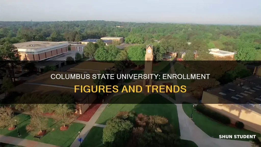 how many students are enrolled at columbus state university