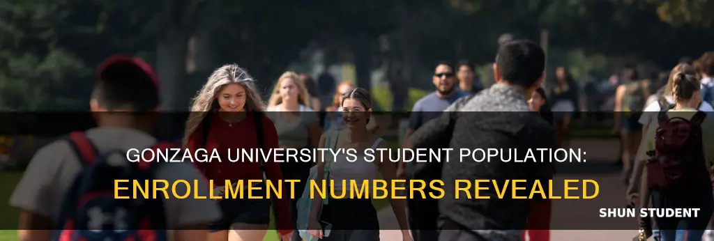 how many students are enrolled at gonzaga university