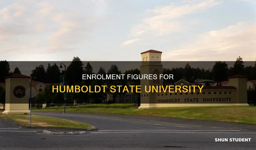 how many students are enrolled at humboldt state university
