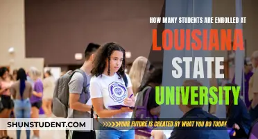 Louisiana State University's Student Enrollment Figures Revealed