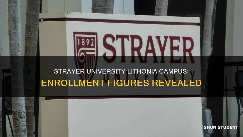 how many students are enrolled at strayer university lithonia ga