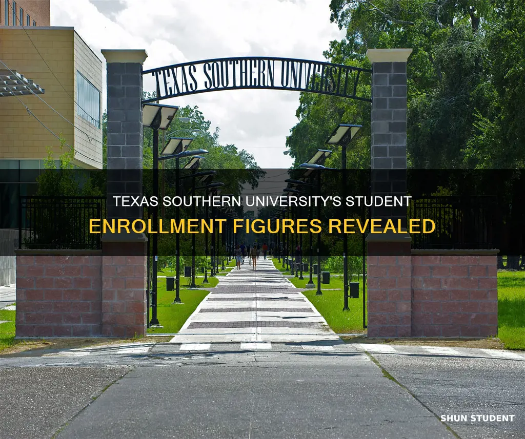 how many students are enrolled at texas southern university