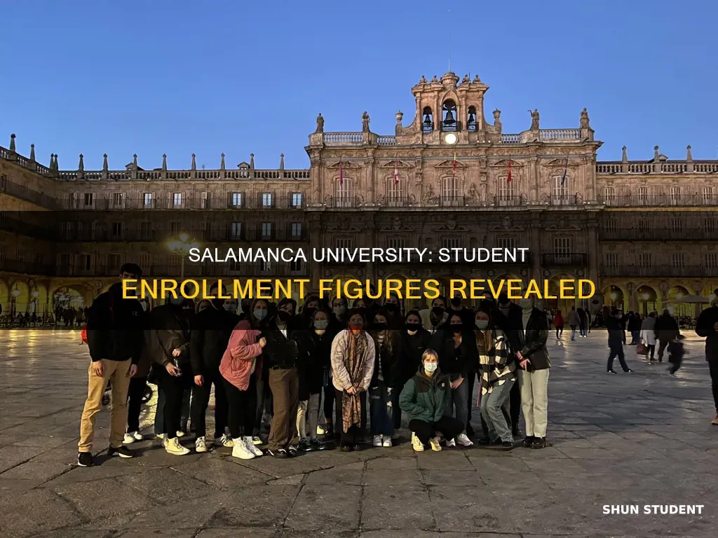 how many students are enrolled at the university of salamanca