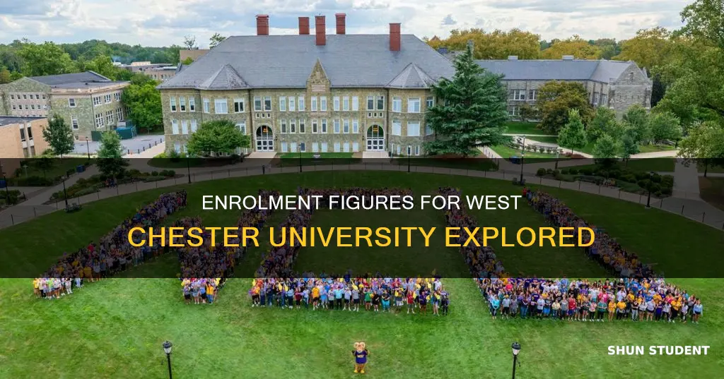 how many students are enrolled at west chester university