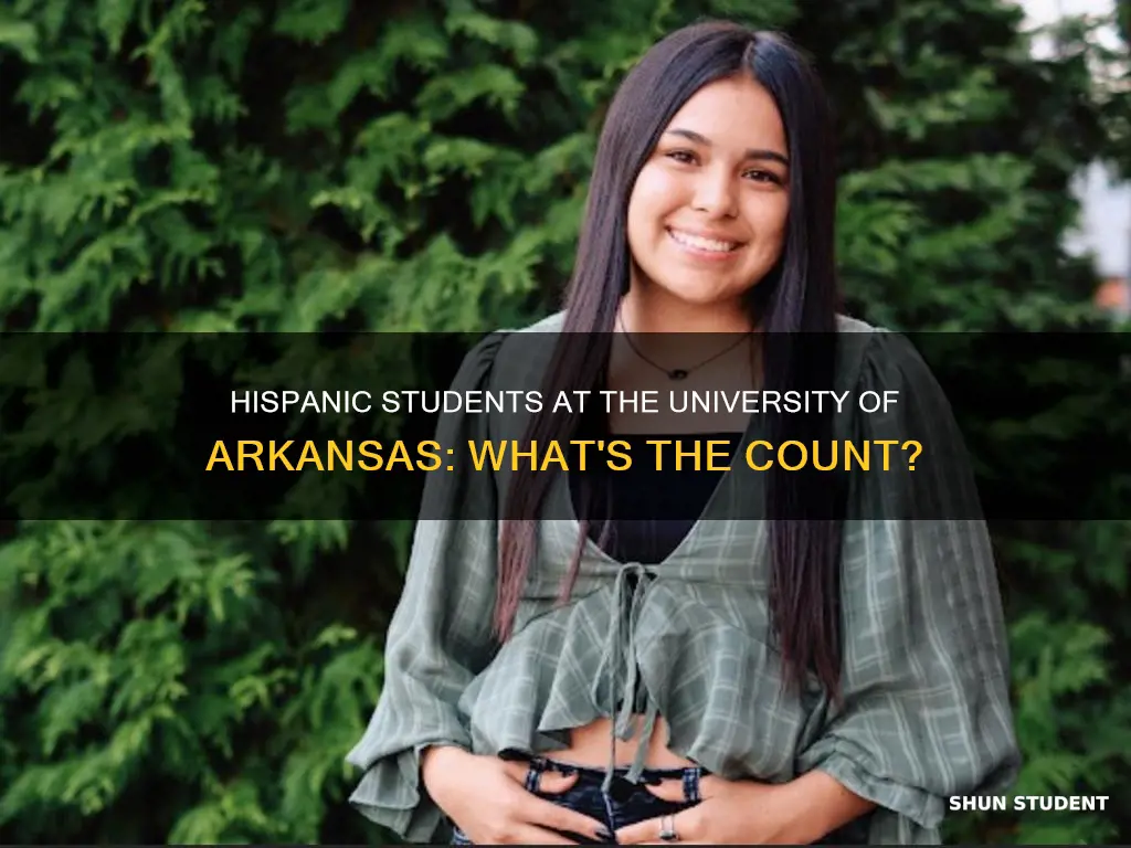 how many students are hispanic at the university of arlansas