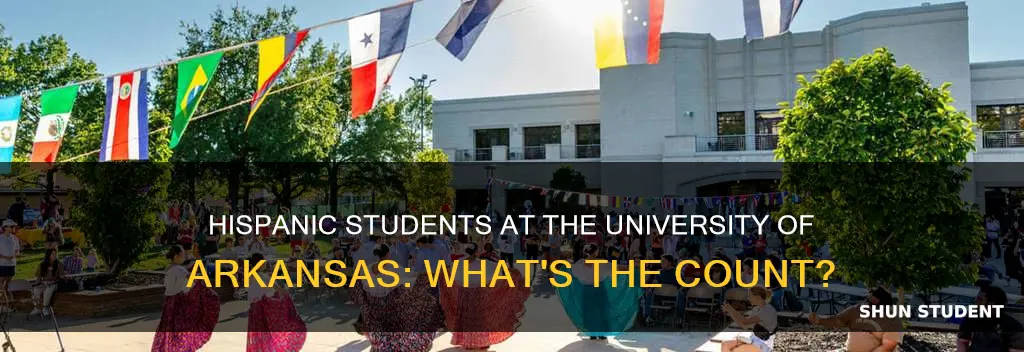 how many students are hispanic at the university of arlansas